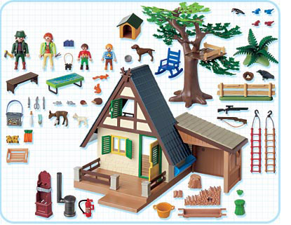 Maison forestière PLAYMOBIL 4207